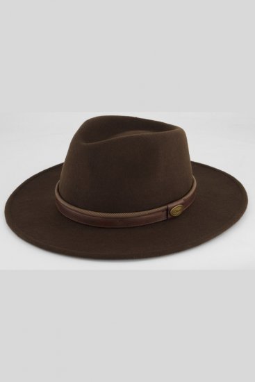 JP1880 853626 Wollhut Dunkelbraun - Hüte - 