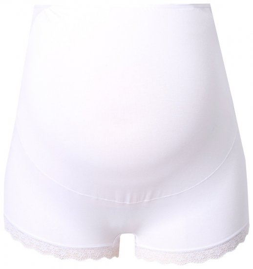 Ulla Popken 853631 Umstandsslips mit Spitze Weiß - Slips - 