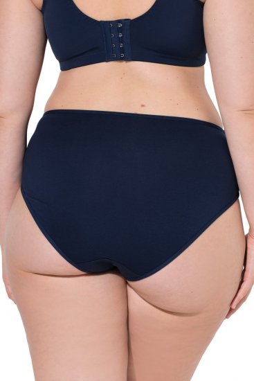 Ulla Popken 853698 Slips mit Spitze 5er-Pack Schwarz - Slips - 