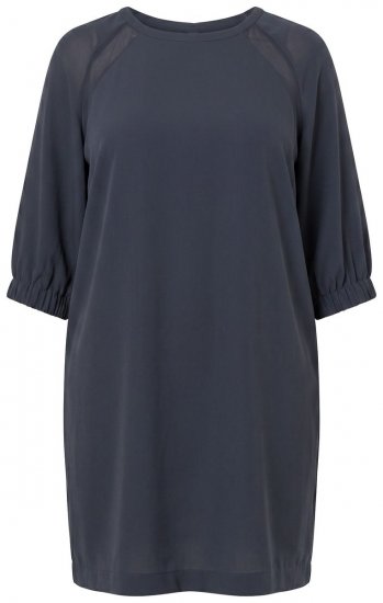 Ulla Popken 853946 Kleid mit 3/4-Ärmeln Oliv - Kleider - Kleider für alle Größen