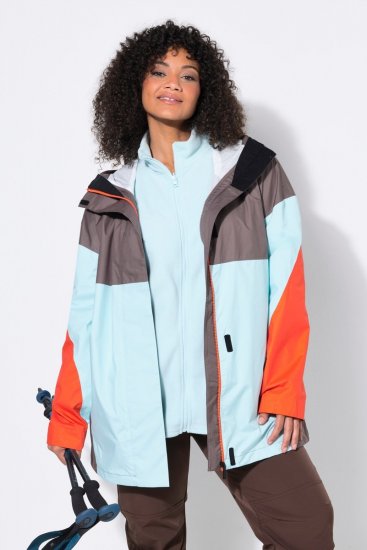 Ulla Popken 855313 Parka Taupe - Mäntel - Damenmäntel in großen Größen