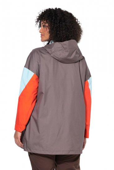 Ulla Popken 855313 Parka Taupe - Mäntel - Damenmäntel in großen Größen