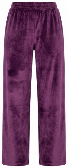 Ulla Popken 856119 Homewear-Hose Pflaume - Pyjama/Loungewear - 