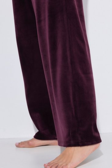 Ulla Popken 856119 Homewear-Hose Pflaume - Pyjama/Loungewear - 