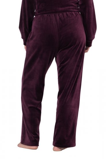 Ulla Popken 856119 Homewear-Hose Pflaume - Pyjama/Loungewear - 