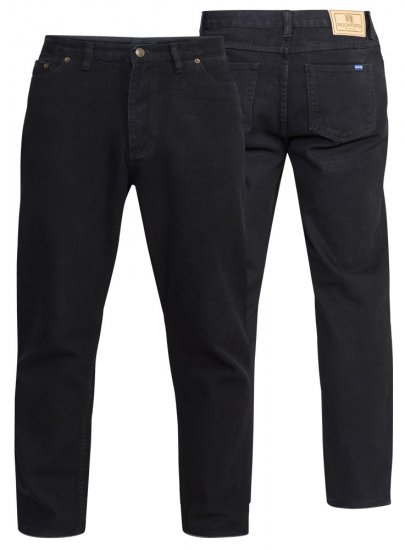 Rockford Comfort Jeans Black TALL SIZES - HERRENBEKLEIDUNG MT-6XLT - Langgrößen für Herren