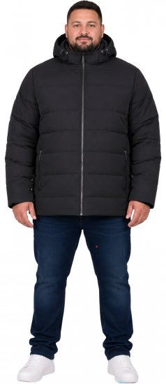 Dobsom Torino Jacke Schwarz - Sportbekleidung & outdoor - Sportbekleidung in große größen für herren