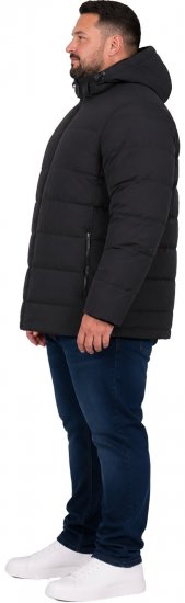 Dobsom Torino Jacke Schwarz - Sportbekleidung & outdoor - Sportbekleidung in große größen für herren