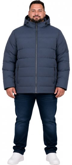 Dobsom Torino Jacke Stone - Sportbekleidung & outdoor - Sportbekleidung in große größen für herren