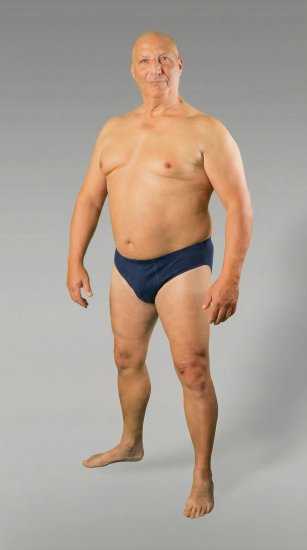 20 Nodi 934 Stretch Cotton Briefs Navy Blue - Slips - Herren-Slips in Übergröße