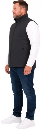 Dobsom Sestri Vest Schwarz - Sportbekleidung & outdoor - Sportbekleidung in große größen für herren