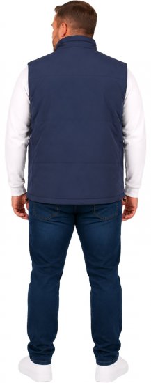 Dobsom Sestri Vest Navyblau - Sportbekleidung & outdoor - Sportbekleidung in große größen für herren