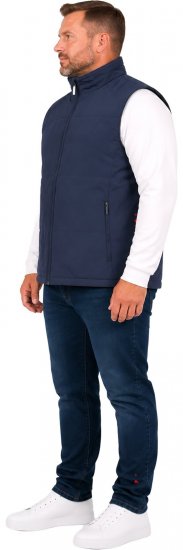 Dobsom Sestri Vest Navyblau - Sportbekleidung & outdoor - Sportbekleidung in große größen für herren