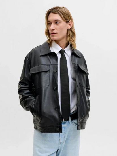 Jack & Jones Solid Krawatte Schwarz - Krawatten und Fliegen - 