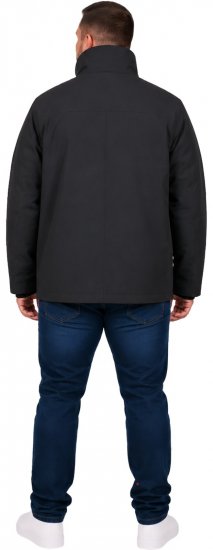 Dobsom Milan Jacke Schwarz - Sportbekleidung & outdoor - Sportbekleidung in große größen für herren