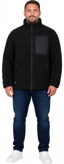 Dobsom Parma Jacke Schwarz - Sportbekleidung & outdoor - Sportbekleidung in große größen für herren