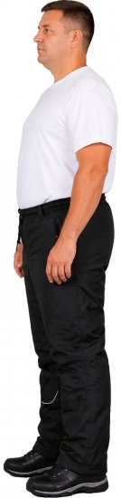 Dobsom Perugia Pants Schwarz - Sportbekleidung & outdoor - Sportbekleidung in große größen für herren