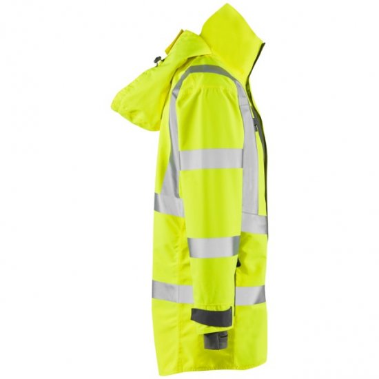 Leo Eastleigh Ecoviz 10K Performance Breathable Anorak Hi-Vis Yellow - Herren arbeitskleidung - Herren Arbeitskleidung Große Größen