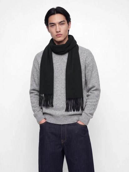 Jack & Jones Kelowna Schal Schwarz - Schals - 