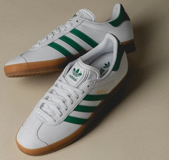 Adidas Gazelle Cloud White Sneakers - Herrenschuhe 40-52 - 