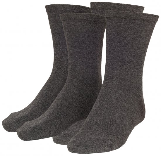 Adamo Adrian Sensitive-socks Charcoal 2-pack - Herrenunterwäsche & bademode - Herrenunterwäsche & Bademode in großen Größen