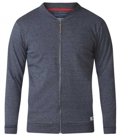 D555 Arnie Sweatshirt With Pocket Charcoal - Herren-sweater und -hoodies - Herren-Sweater und -Hoodies in großen Größen