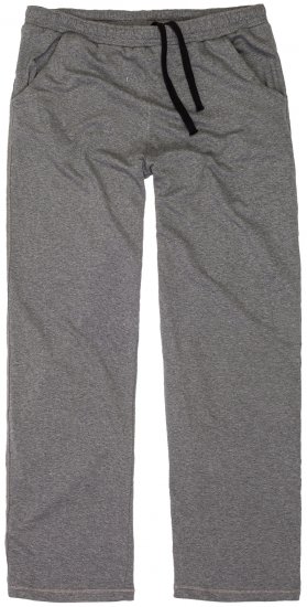 Adamo Athen Sweatpants with Open Hem Grey - Jogginghosen für Herren in großen Größen - Jogginghosen für Herren in großen Größen