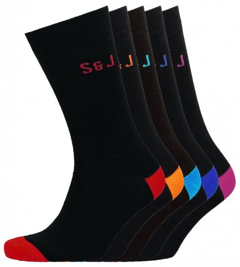 Smith & Jones Baler 5-pack Socks (41-46) - Herrenunterwäsche & bademode - Herrenunterwäsche & Bademode in großen Größen