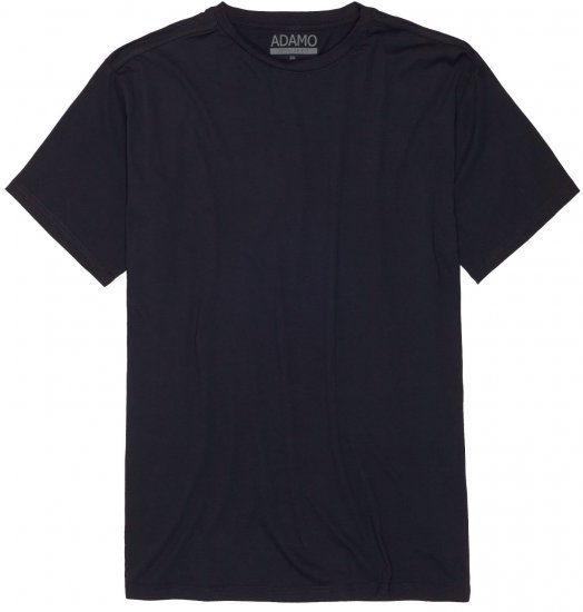 Adamo Bud Regular fit Heavy weight T-shirt Navy - Herren-T-shirts - Herren-T-Shirts in großen Größen