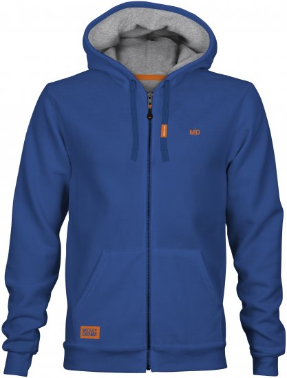 Motley Denim Copenhagen Hoodie Royal Blue - Herren-Sweater und -Hoodies in großen Größen - Herren-Sweater und -Hoodies in großen Größen