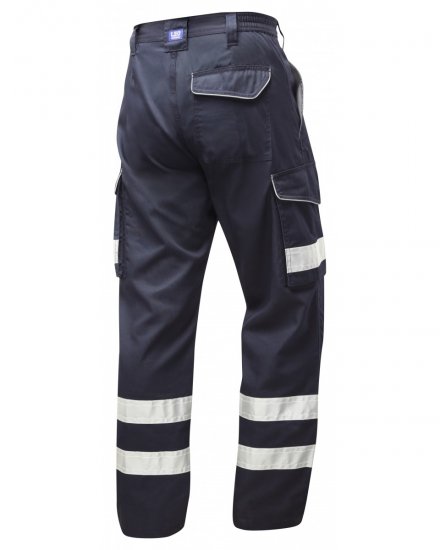 Leo Ilfracombe Cargo Pants Navy - Herren arbeitskleidung - Herren Arbeitskleidung Große Größen