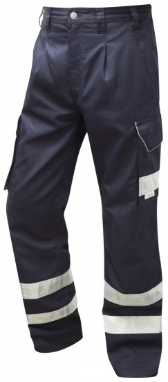 Leo Ilfracombe Cargo Pants Navy - Herren arbeitskleidung - Herren Arbeitskleidung Große Größen