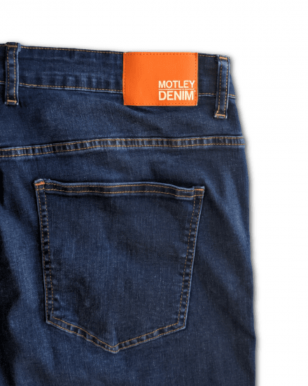 Motley Denim Soho 5-Pocket Jeans Dark Wash - Herren-jeans & -hosen - Herren-Jeans & -Hosen in großen Größen