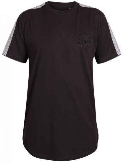 D555 Diaz T-shirt Black - Herren-T-shirts - Herren-T-Shirts in großen Größen