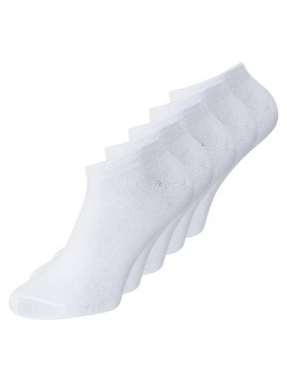 Jack & Jones Dongo Socken Weiß 5er-Pack - Herrenunterwäsche & bademode - Herrenunterwäsche & Bademode in großen Größen