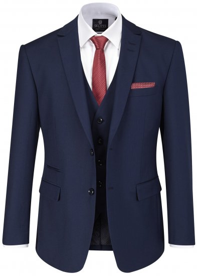 Skopes Kennedy Suit jacket Royal Blue - Herrenanzüge und -blazer - Herrenanzüge und -blazer in großen Größen