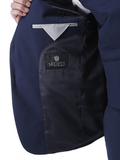 Skopes Kennedy Suit jacket Royal Blue - Herrenanzüge und -blazer - Herrenanzüge und -blazer in großen Größen