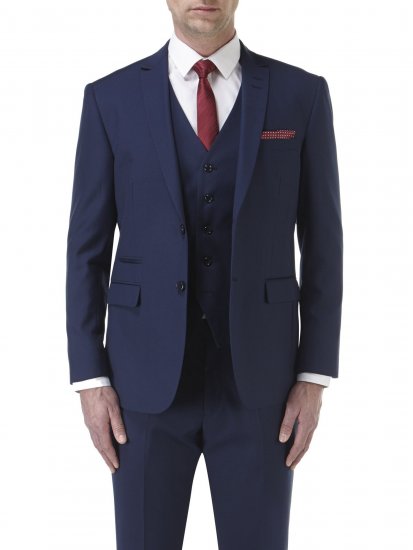 Skopes Kennedy Suit jacket Royal Blue - Herrenanzüge und -blazer - Herrenanzüge und -blazer in großen Größen
