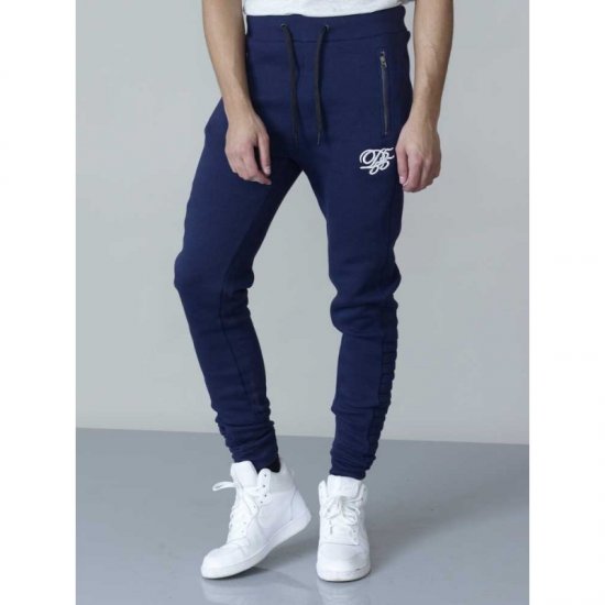 D555 Javier Fashion Sweatpants Navy - Jogginghosen für herren - Jogginghosen für Herren in großen Größen