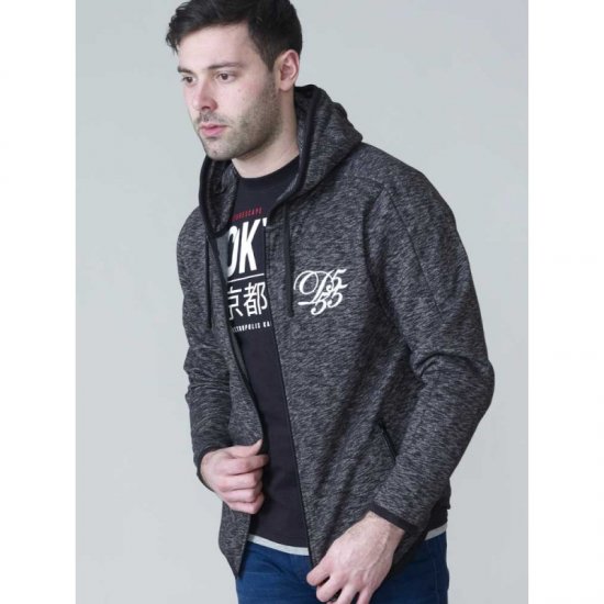 D555 Bennie Full zip Hoodie - Herren-sweater und -hoodies - Herren-Sweater und -Hoodies in großen Größen