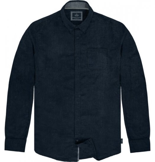 Double Outfitters GS-5225 Oxfordhemd Navyblau - Herrenhemden - Herrenhemden in großen Größen