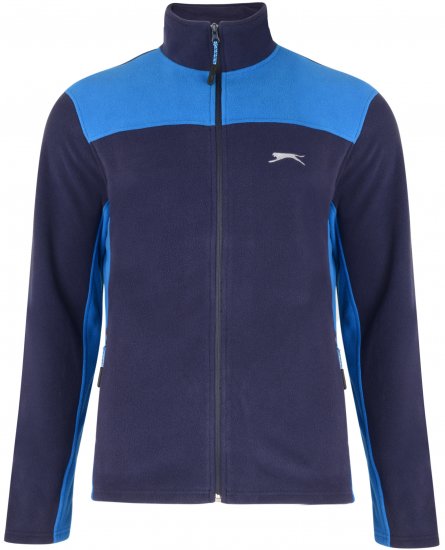 Slazenger Haines Microfleece Navy - Herren-sweater und -hoodies - Herren-Sweater und -Hoodies in großen Größen