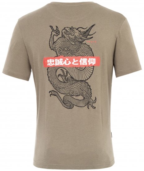 Loyalty & Faith Helix T-shirt Khaki - Herren-T-shirts - Herren-T-Shirts in großen Größen