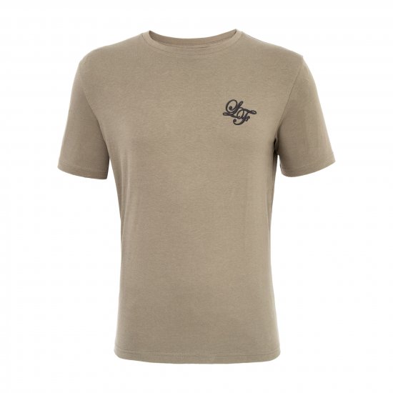 Loyalty & Faith Helix T-shirt Khaki - Herren-T-shirts - Herren-T-Shirts in großen Größen