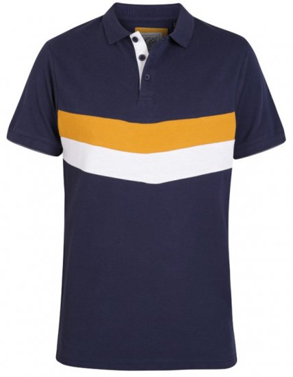 D555 Hopkins Polo Navy - Polo-shirts für herren - Polo-Shirts für Herren in großen Größen
