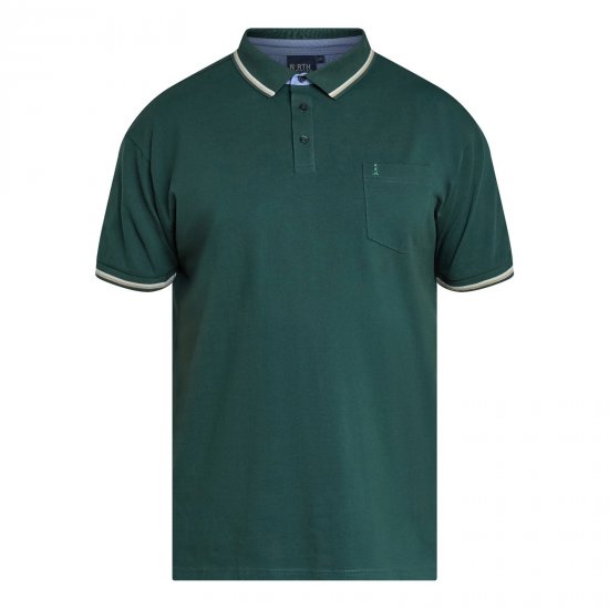 North Latitude Superflex Polo Grün/Khaki - TALL poloshirts - TALL Poloshirts für große Herren