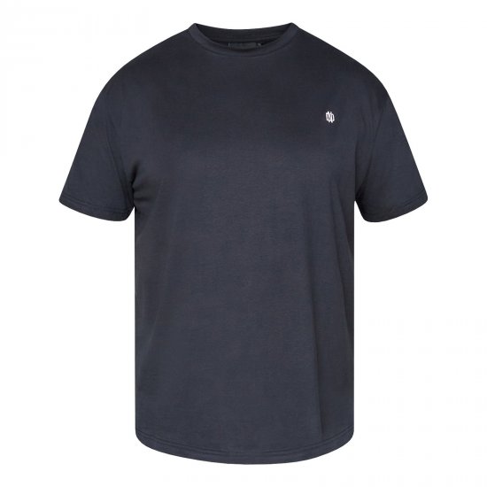 North Latitude T-Shirt With Back Print Schwarz - Herren-T-shirts - Herren-T-Shirts in großen Größen