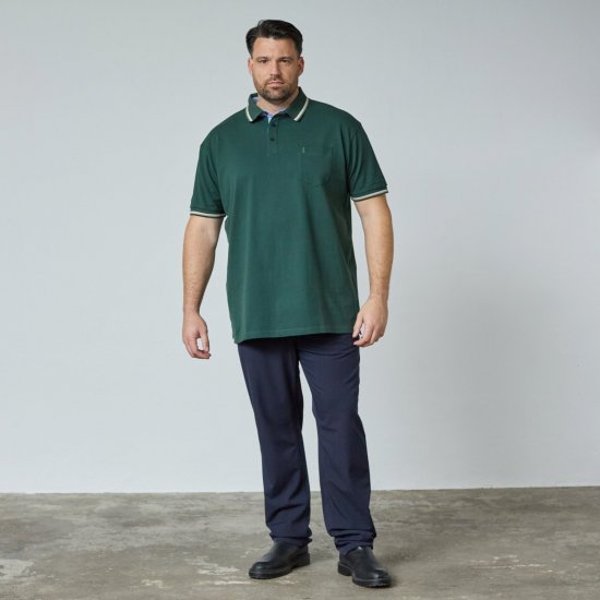 North Latitude Superflex Polo Grün/Khaki - TALL poloshirts - TALL Poloshirts für große Herren