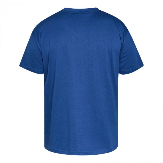 North Latitude US T-Shirt Blau - Herren-T-shirts - Herren-T-Shirts in großen Größen