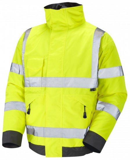 Leo Chivenor Bomber Jacket Yellow - Herren arbeitskleidung - Herren Arbeitskleidung Große Größen